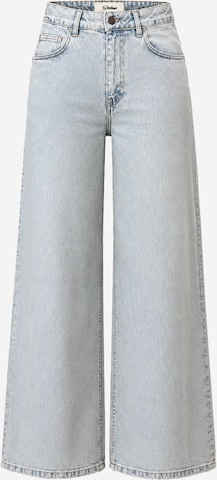 Wide Leg Jean About You x Dani Klieber en bleu : devant
