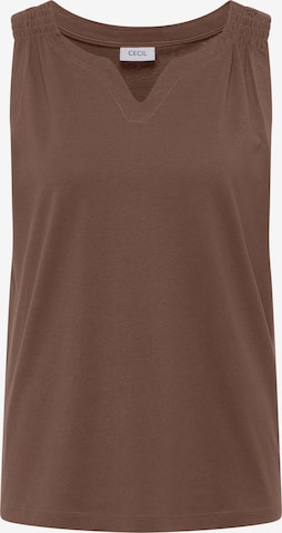 CECIL Top in Beige: front