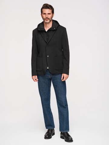 Ombre Regular fit Business-colbert in Zwart