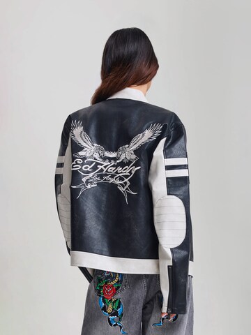 juoda Ed Hardy Demisezoninė striukė 'Los Angeles'