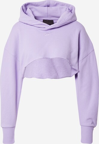 Reebok Sweatshirt 'CARDI' in Lila: predná strana