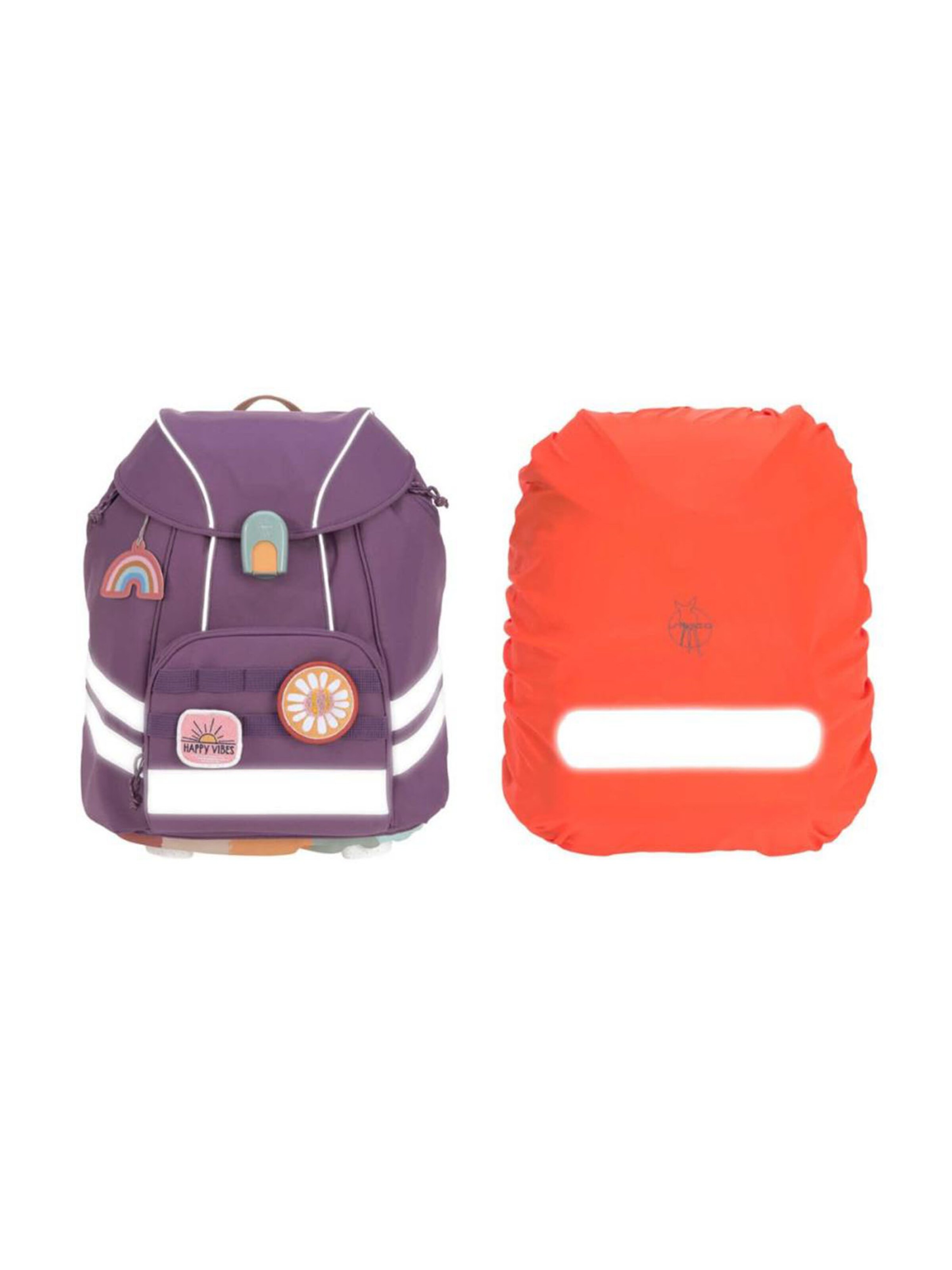 LÄSSIG Backpack 'Flexy Unique' in Purple