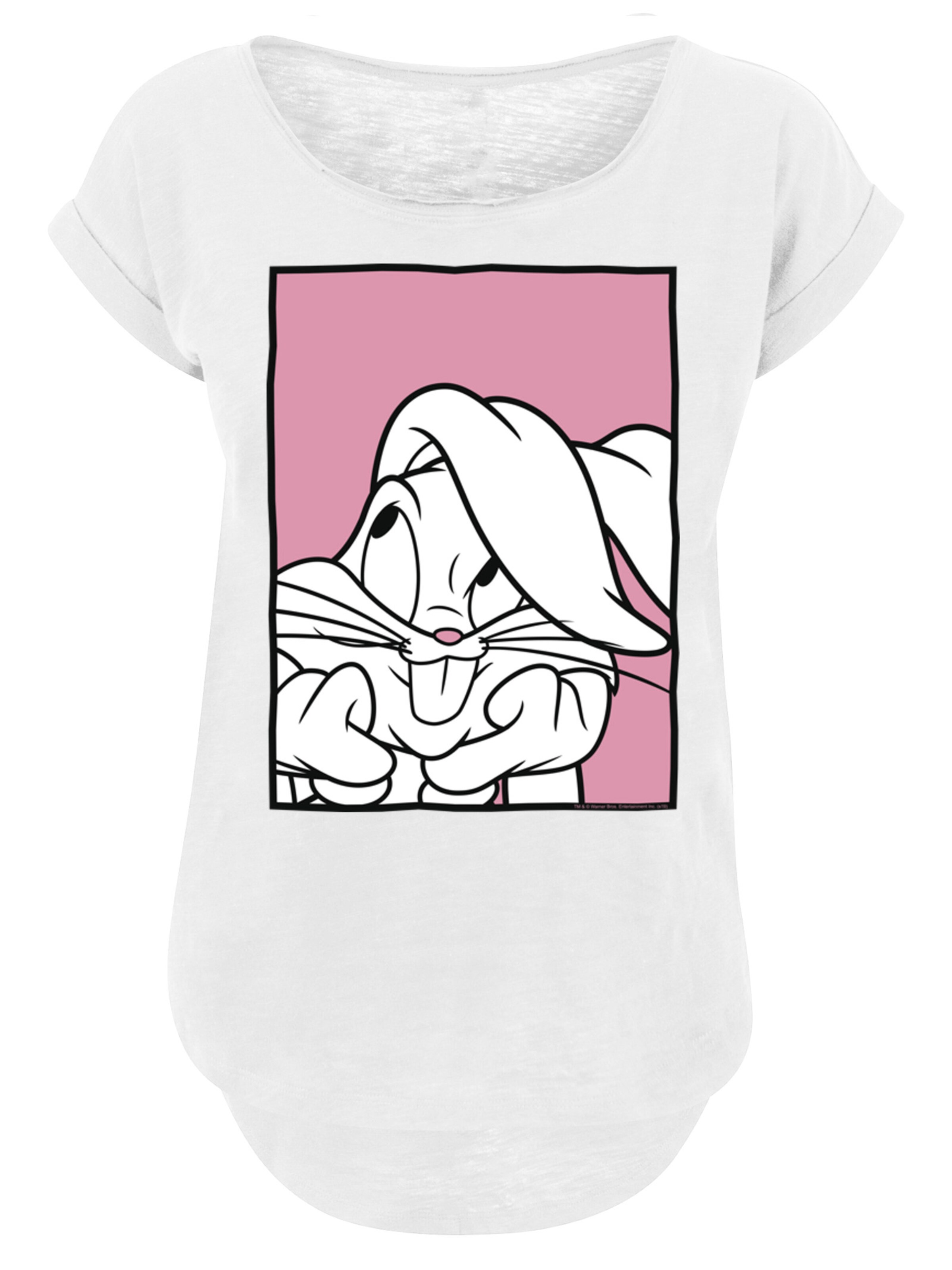 T-shirt F4NT4STIC en blanc : devant