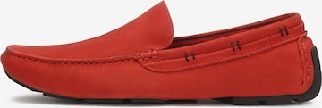 Kazar Mocassins in Rood: voorkant