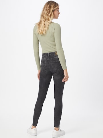 ONLY Skinny Jeans 'BLUSH' in Black