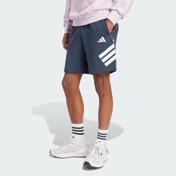 ADIDAS SPORTSWEAR Обычный Спортивные штаны 'Future Icons' в Синий: спереди