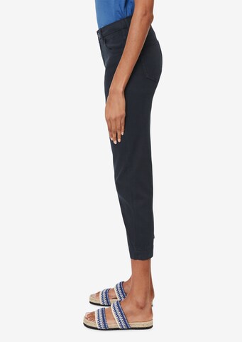 Marc O'Polo Slim fit Pants 'Lulea' in Blue