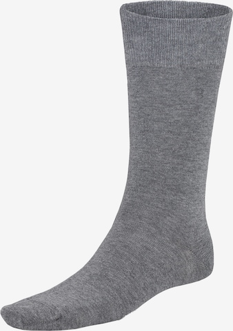 Chaussettes 'Richard' KUNERT en gris : devant