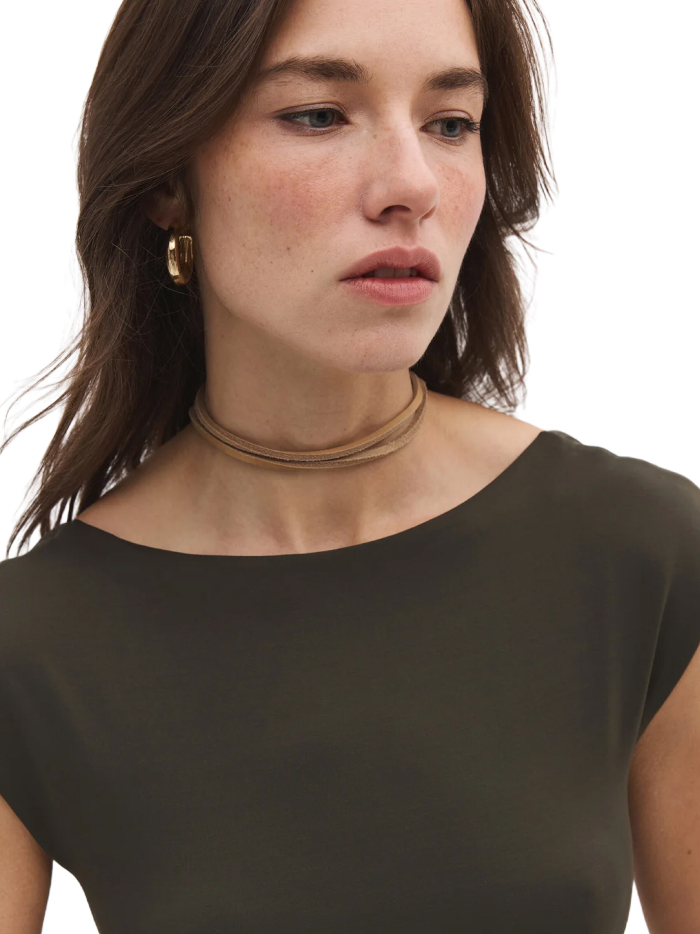 No Matter What Top in Grün