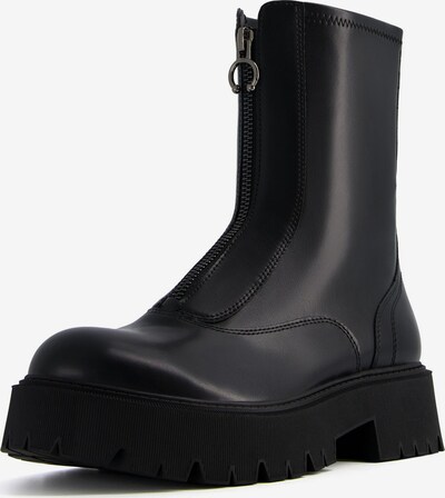 Bershka Bottines en noir, Vue avec produit