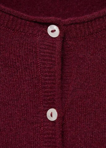 MANGO TEEN Knit Cardigan 'Curly2' in Red