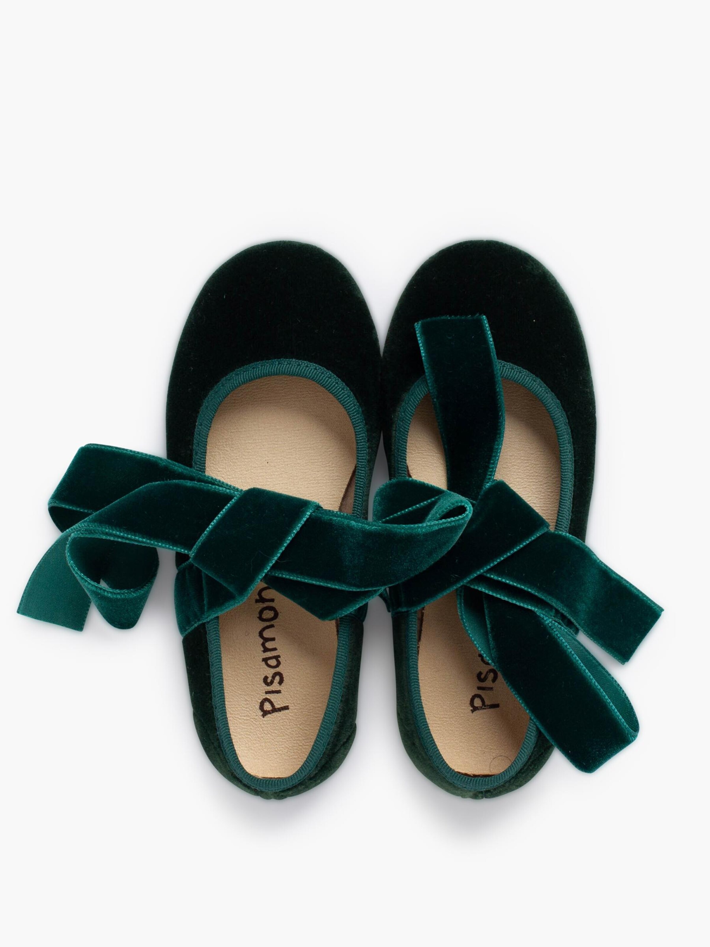 Ballerines Pisamonas en vert