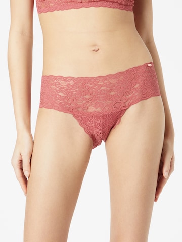 Dorina String i beige: forside