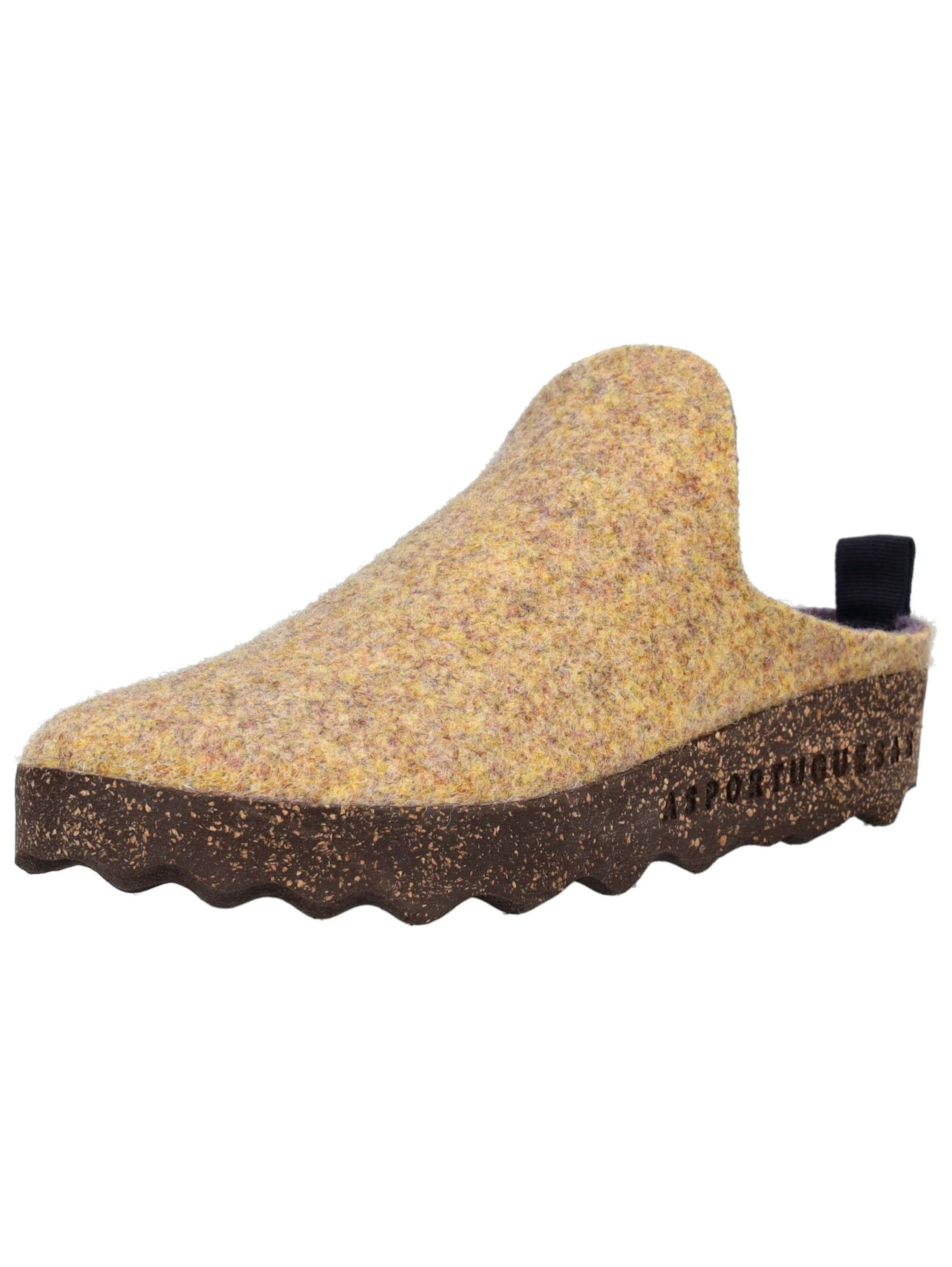 Asportuguesas Slipper in Yellow: front