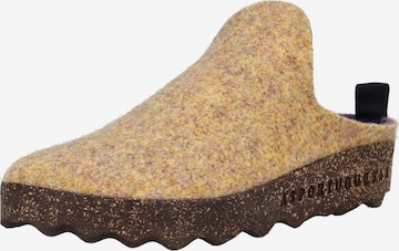 Asportuguesas Hausschuh in Gelb: Vorderseite