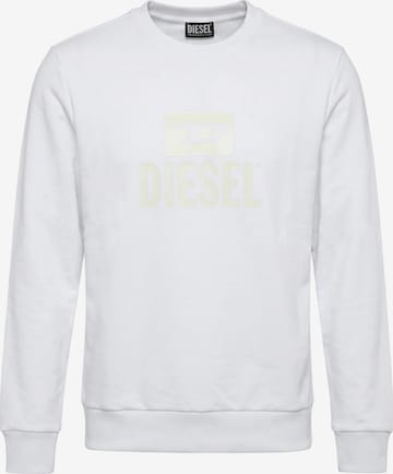 Pullover 'S-GIR TONE ON TONE' di DIESEL in bianco: frontale