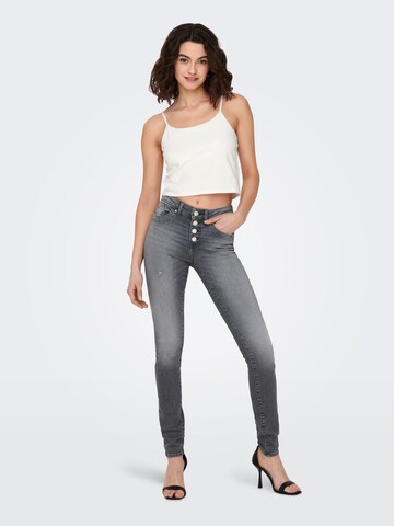 ONLY Skinny Jeans 'BLUSH' in Grau