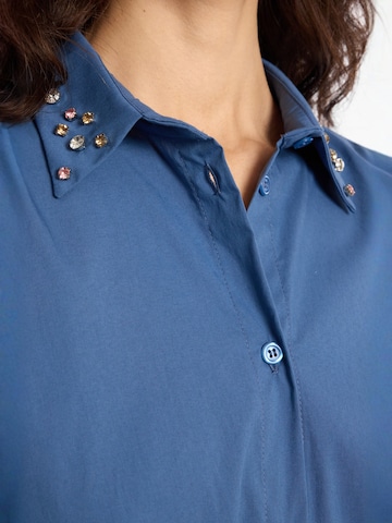 Ana Alcazar Blouse 'Doyla' in Blue