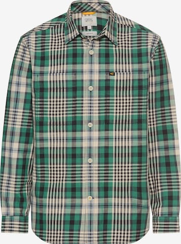 CAMEL ACTIVE Button Up Shirt in Green: front