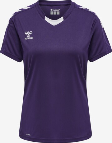 T-shirt fonctionnel Hummel en violet : devant