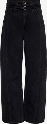 Wide leg Jeans 'HELEN' di ONLY in nero: frontale