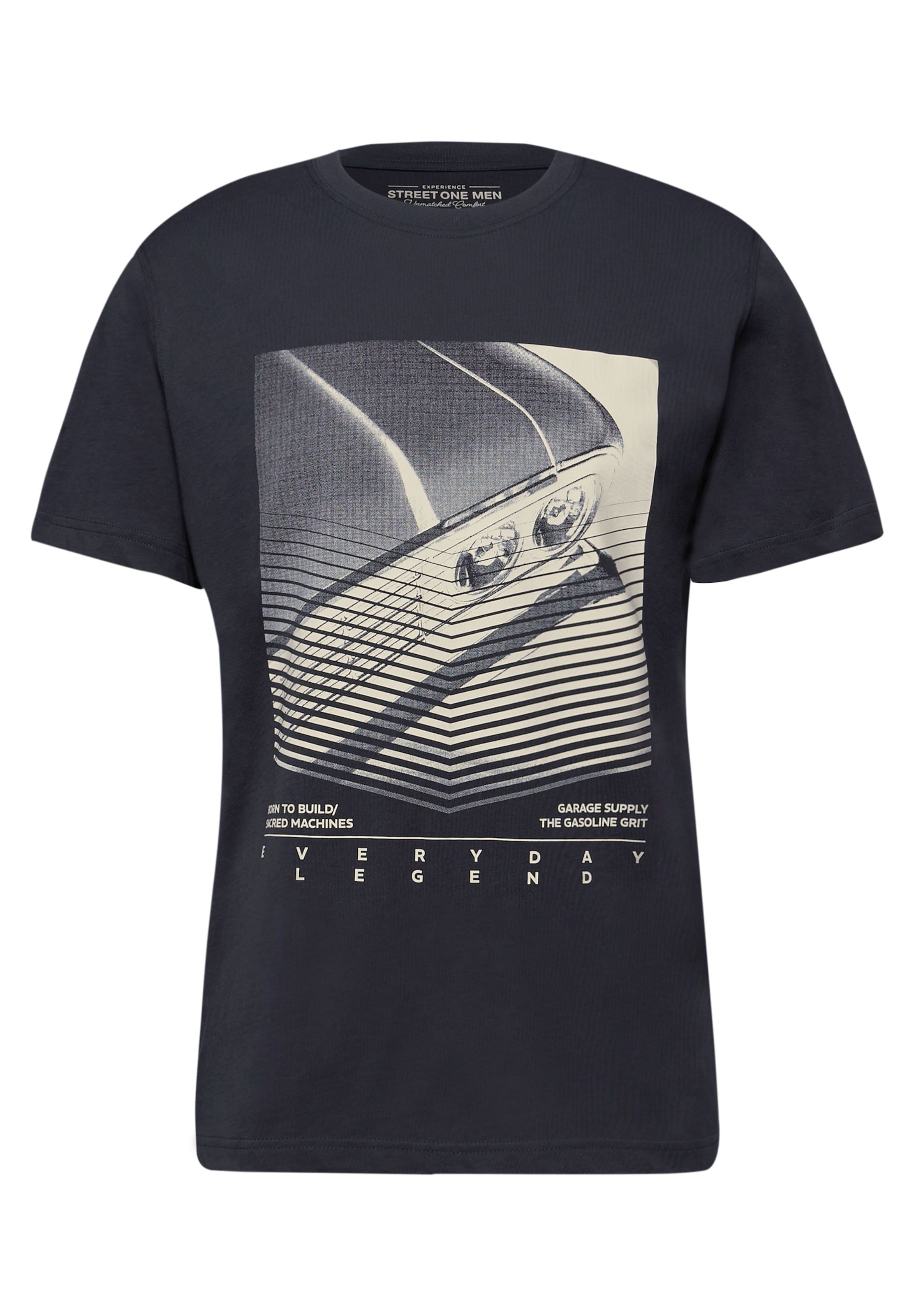 Street One MEN Shirt in Blue: front