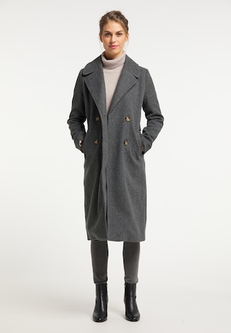 Usha Between-Seasons Coat in Grey