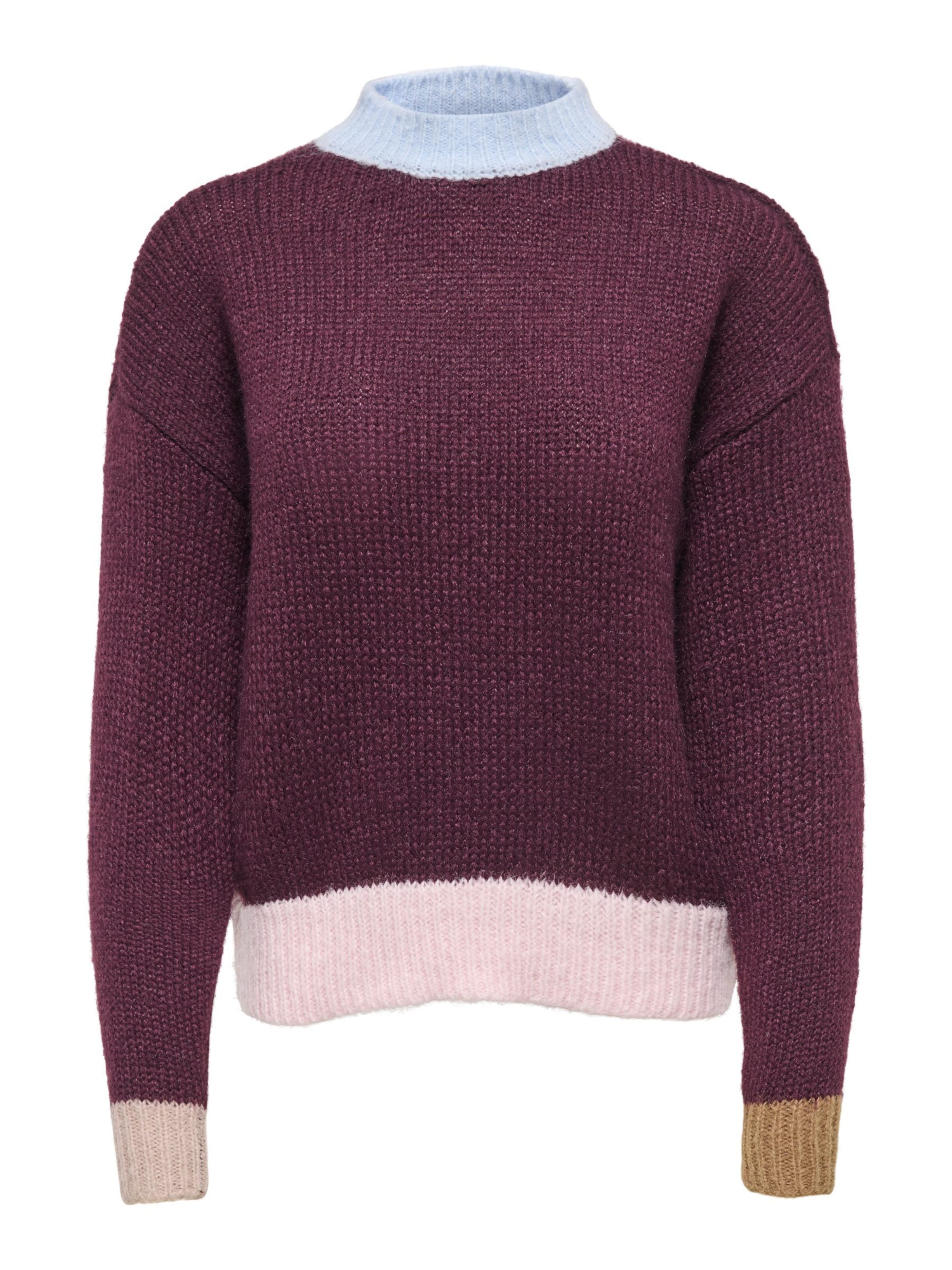 Pull-over ONLY en violet : devant