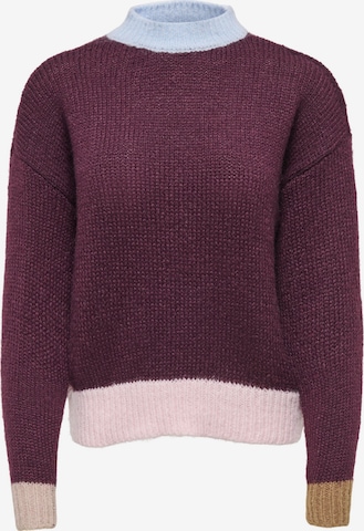Pull-over ONLY en violet : devant