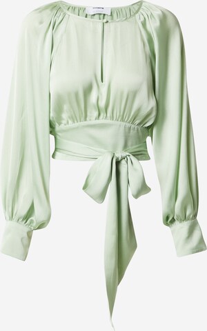 Camicia da donna 'Allie' di ABOUT YOU x Iconic by Tatiana Kucharova in verde: frontale