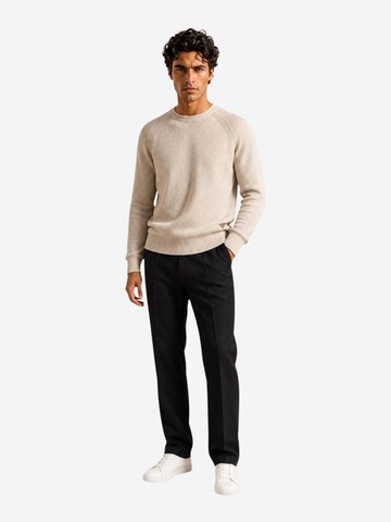 GUESS Sweater 'NIRO VANISÈ STRIPES M6BR19 Z1368' in Beige