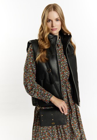 DreiMaster Vintage Válltáska - fekete: elől