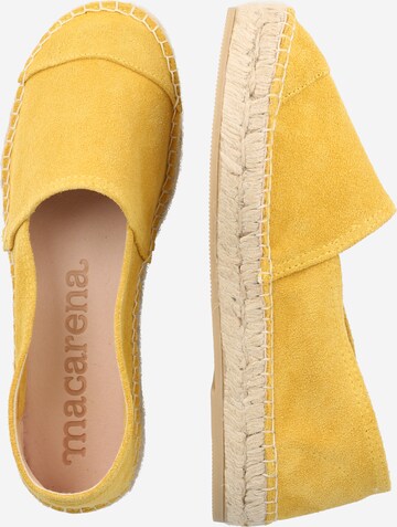 Espadrilles 'Elisa' MACARENA en jaune