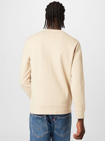 LEVI'S ® Regular fit Sweatshirt 'Original Housemark' in Beige