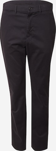 juoda Calvin Klein Prigludęs „Chino“ stiliaus kelnės: priekis