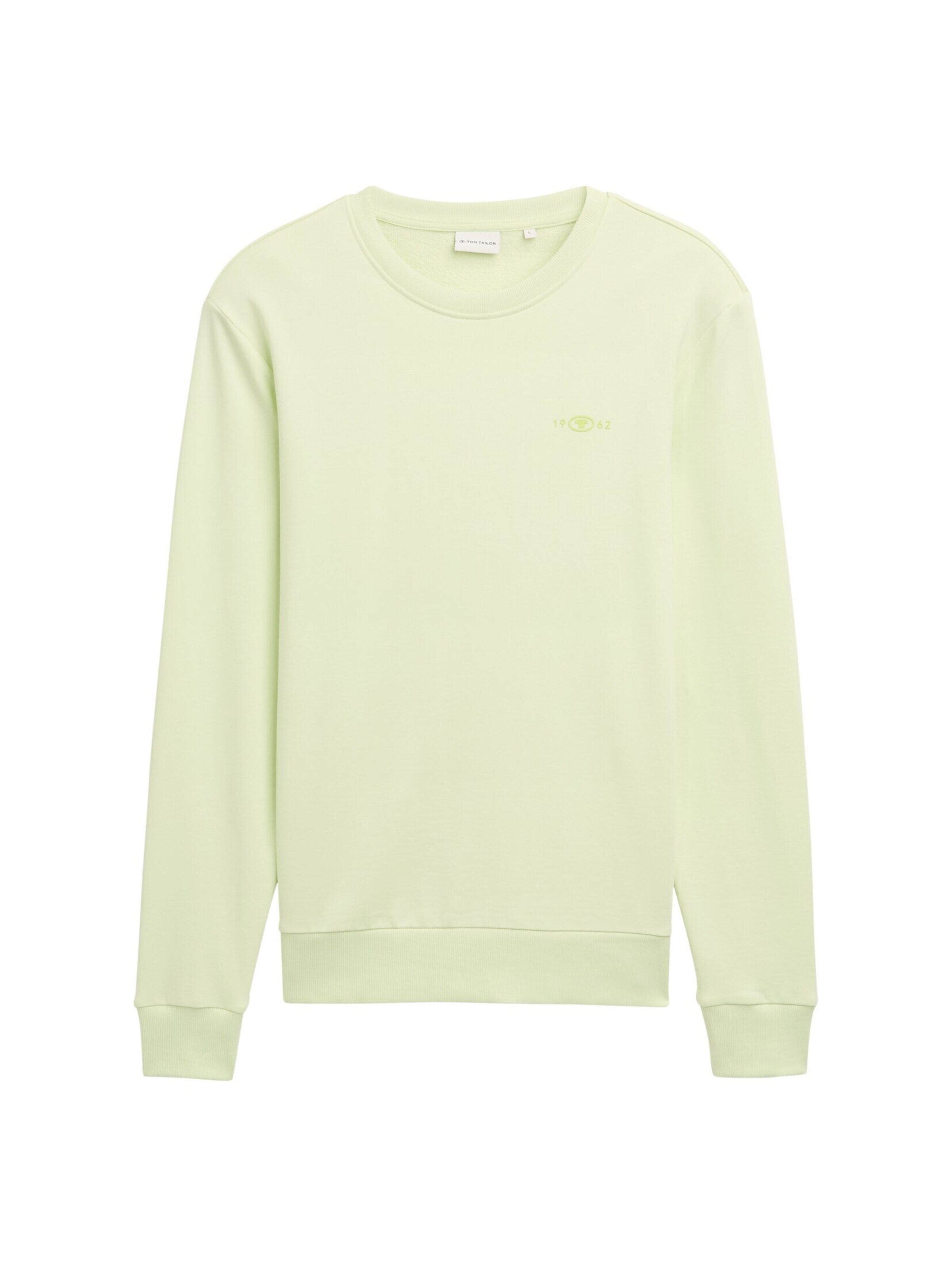 TOM TAILOR Sweatshirt in Green: front