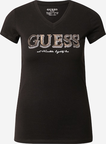 GUESS T-Shirt in Schwarz: predná strana