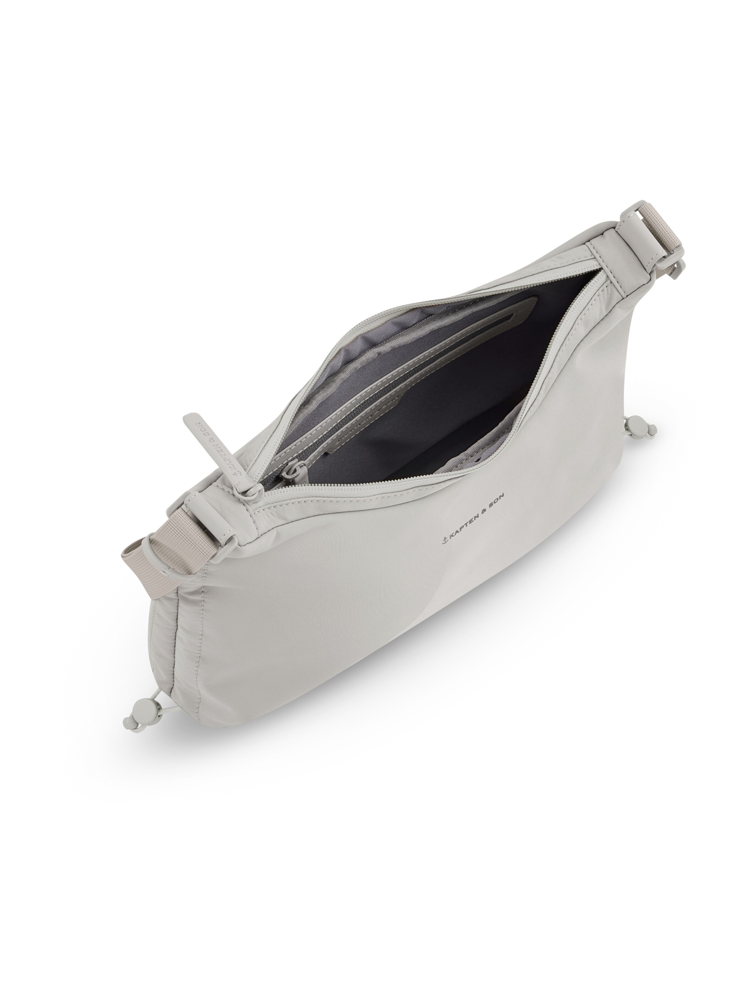 Kapten & Son Skuldertaske 'Skara Small' i grå