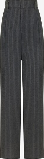 NOCTURNE Pantalon à pince en gris foncé / vert foncé, Vue avec produit