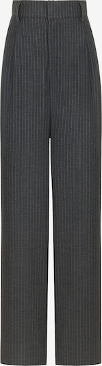 NOCTURNE Pantalón plisado en gris oscuro / verde oscuro, Vista del producto