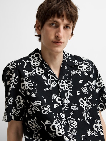 SELECTED HOMME Comfort fit Overhemd in Zwart