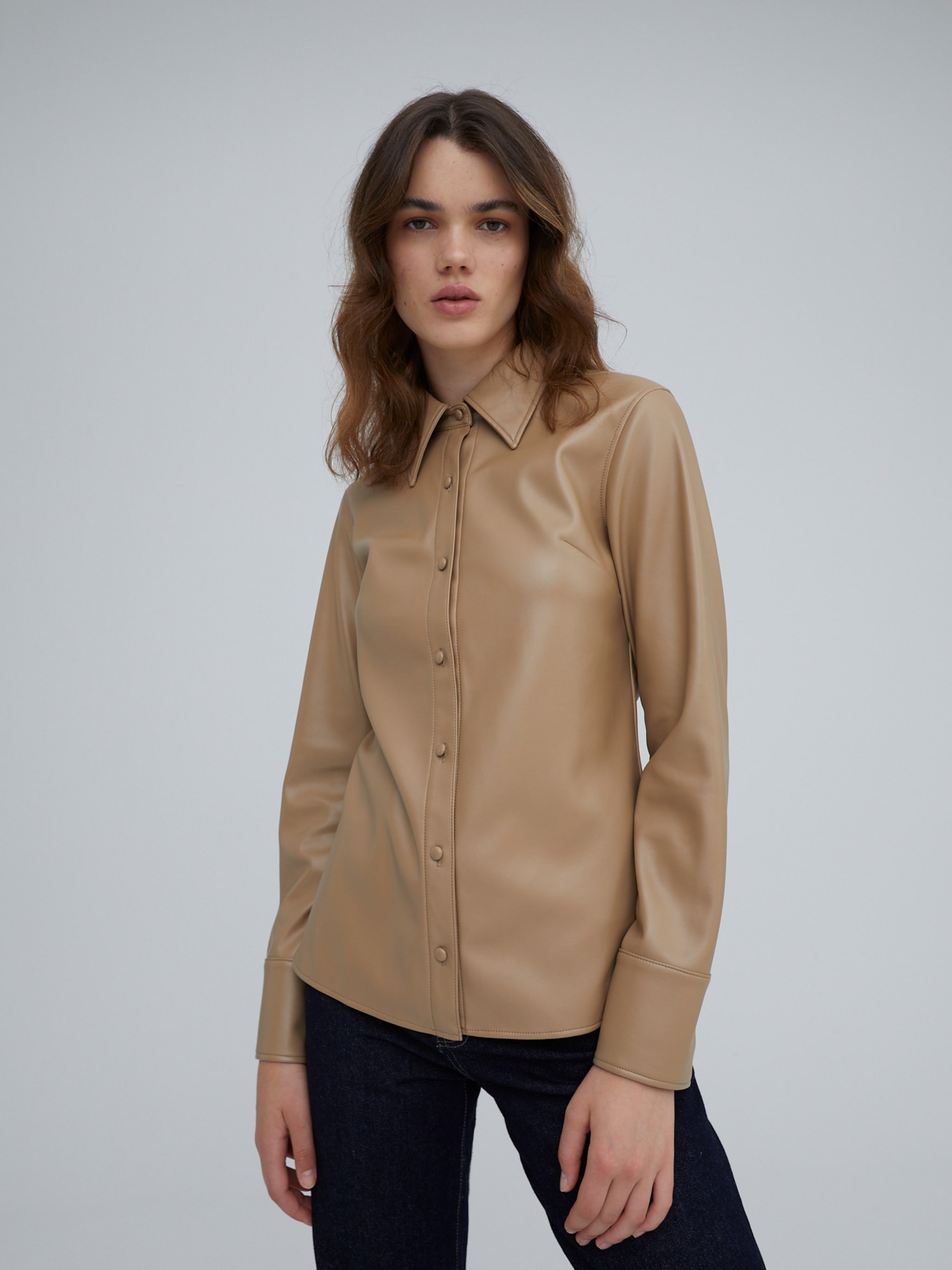 EDITED Producten Blouse 'Jayde' Beige
