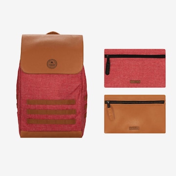 Cabaia Rucksack in Rot