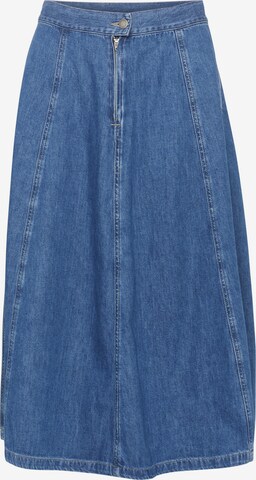 My Essential Wardrobe Rok 'Malo' in Blauw: voorkant