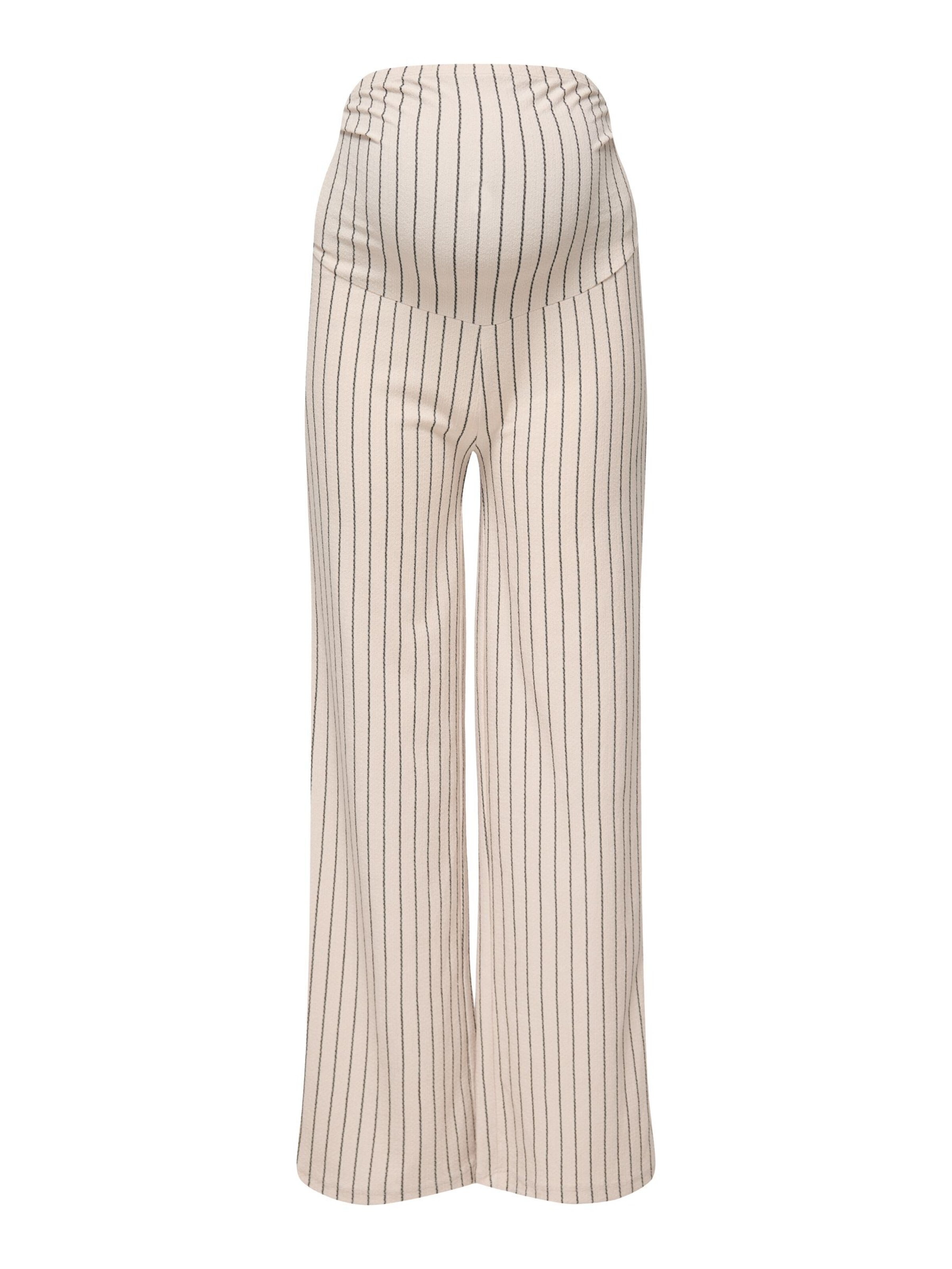 Regular Pantalon 'OLMPETRIS ' Only Maternity en blanc : devant