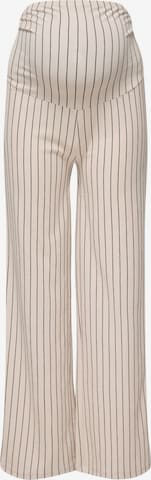 Regular Pantalon 'OLMPETRIS ' Only Maternity en blanc : devant
