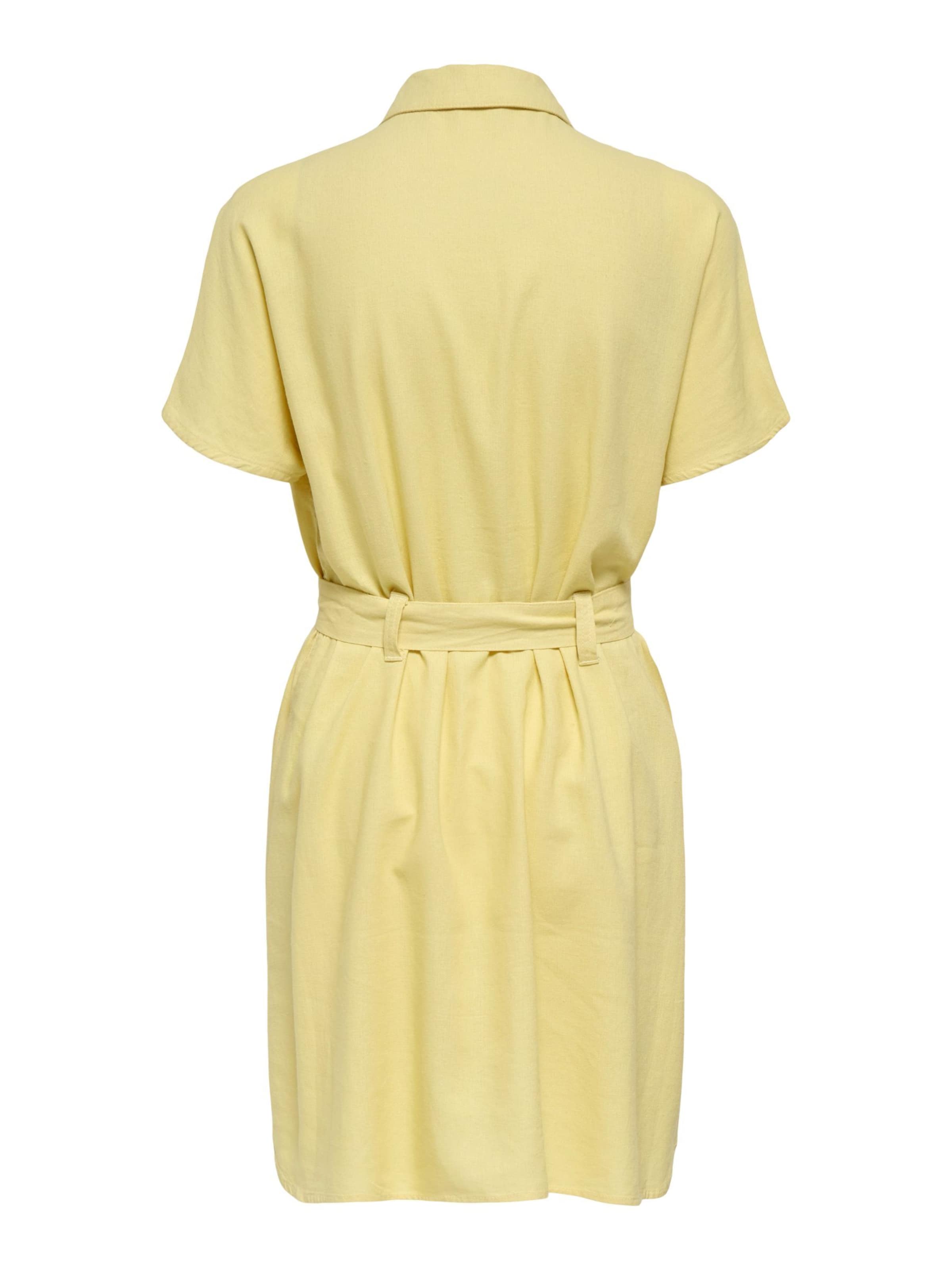 ONLY Shirt dress 'ONLGOA' in Yellow