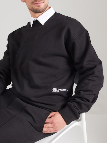 Felpa di KARL LAGERFELD JEANS in nero