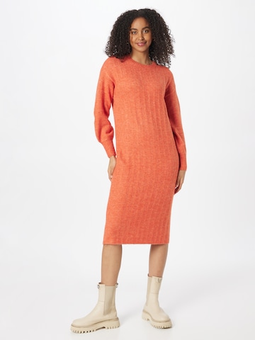 VERO MODA Knitted dress 'HAILEY' in Red: front