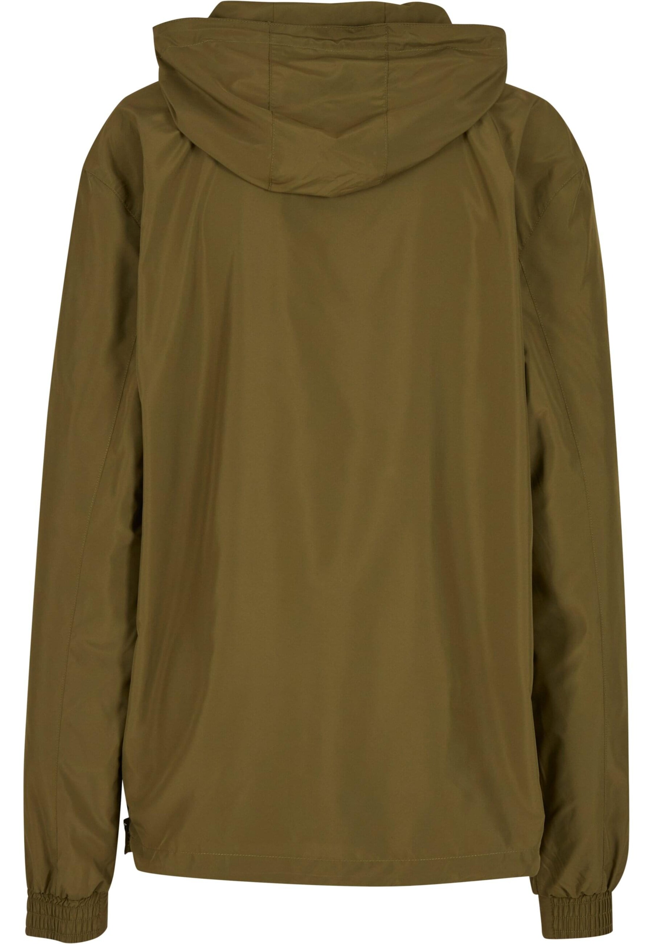 Mister Tee Between-Season Jacket 'Think Different' in Green